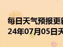 每日天气预报更新-阿勒泰天气预报阿勒泰2024年07月05日天气