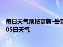 每日天气预报更新-岳普湖天气预报喀什岳普湖2024年07月05日天气