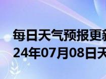 每日天气预报更新-湘桥天气预报潮州湘桥2024年07月08日天气