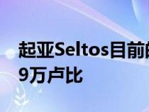 起亚Seltos目前的入门级汽油手册售价为96.9万卢比