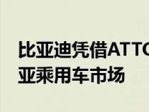 比亚迪凭借ATTO3EVCrossover进军澳大利亚乘用车市场