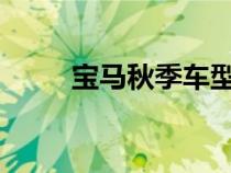 宝马秋季车型更新侧重于提高效率