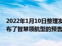 2022年1月10日整理发布：长安UNIV正式启动预售此次公布了智慧领航型的预售价13.49万元