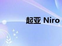 起亚 Niro EV 2023 长期测试