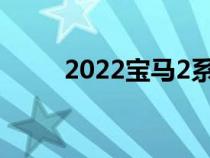 2022宝马2系在金属中看起来很棒