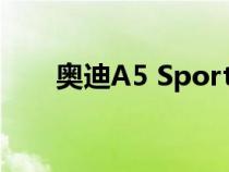 奥迪A5 Sportback可能是A4替代品