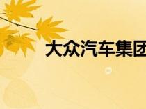 大众汽车集团将建立六座电池工厂