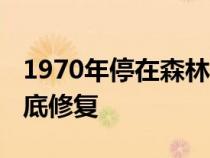 1970年停在森林中的福特野马Mach1需要彻底修复