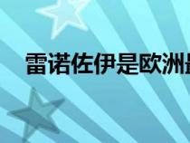 雷诺佐伊是欧洲最受欢迎的电动汽车之一