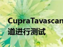 CupraTavascan电动SUV骡子在纽伯格林赛道进行测试