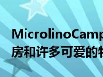 MicrolinoCamper小型房车带有可伸缩的厨房和许多可爱的物品