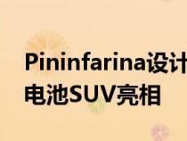 Pininfarina设计的NAMX HUV作为氢燃料电池SUV亮相