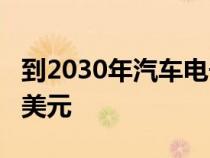 到2030年汽车电子控制单元市场价值1560亿美元