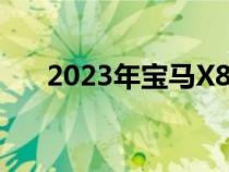 2023年宝马X8在纽伯格林上飙升尿布