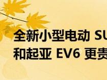 全新小型电动 SUV 现在比特斯拉 Model 3 和起亚 EV6 更贵