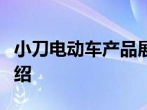 小刀电动车产品展示：最新图片及详细规格介绍